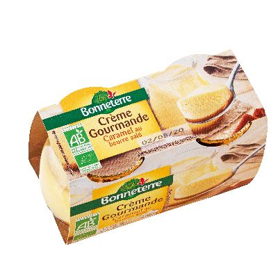 Creme Gourmande Caramel Beurre Sale 2x120 G