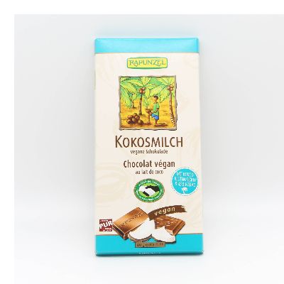 Chocolat Vegan Lait Coco 80 G