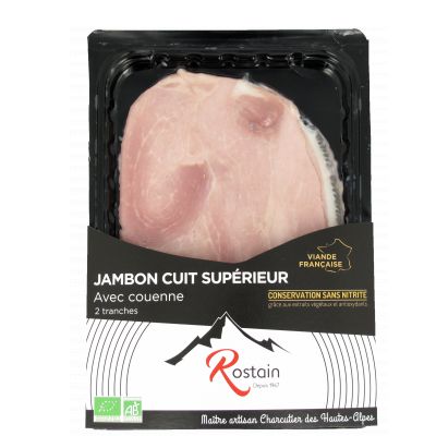 Jambon Cuit Couenne 2tr Ss Nitrites