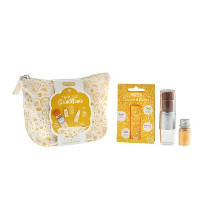 Trousse Scintillante Doree