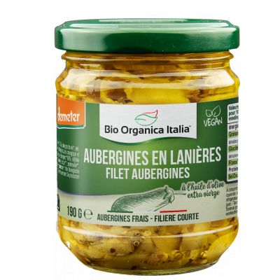 Aubergines En Lanieres 190g