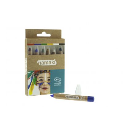 Kit 6 Crayons De Maquillage Arc En Ciel