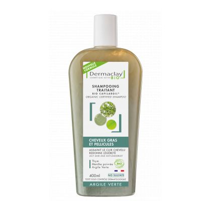 Shampoing Cheveux Gras Et Pellicules 400ml