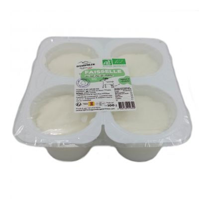 Faisselle Chevre 4x100g De France