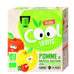 Cool Fruits Pomme 4x90g