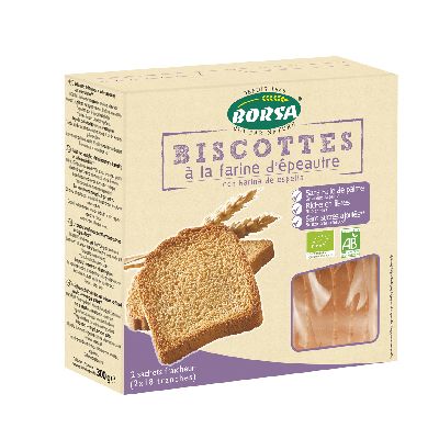 Biscottes Epeautre 300 G
